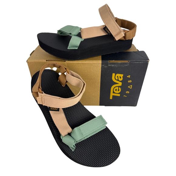 Teva Midform Universal Sandal Women's 7 Adjustable Strap WP Clay Multi Color - Picture 1 of 9
